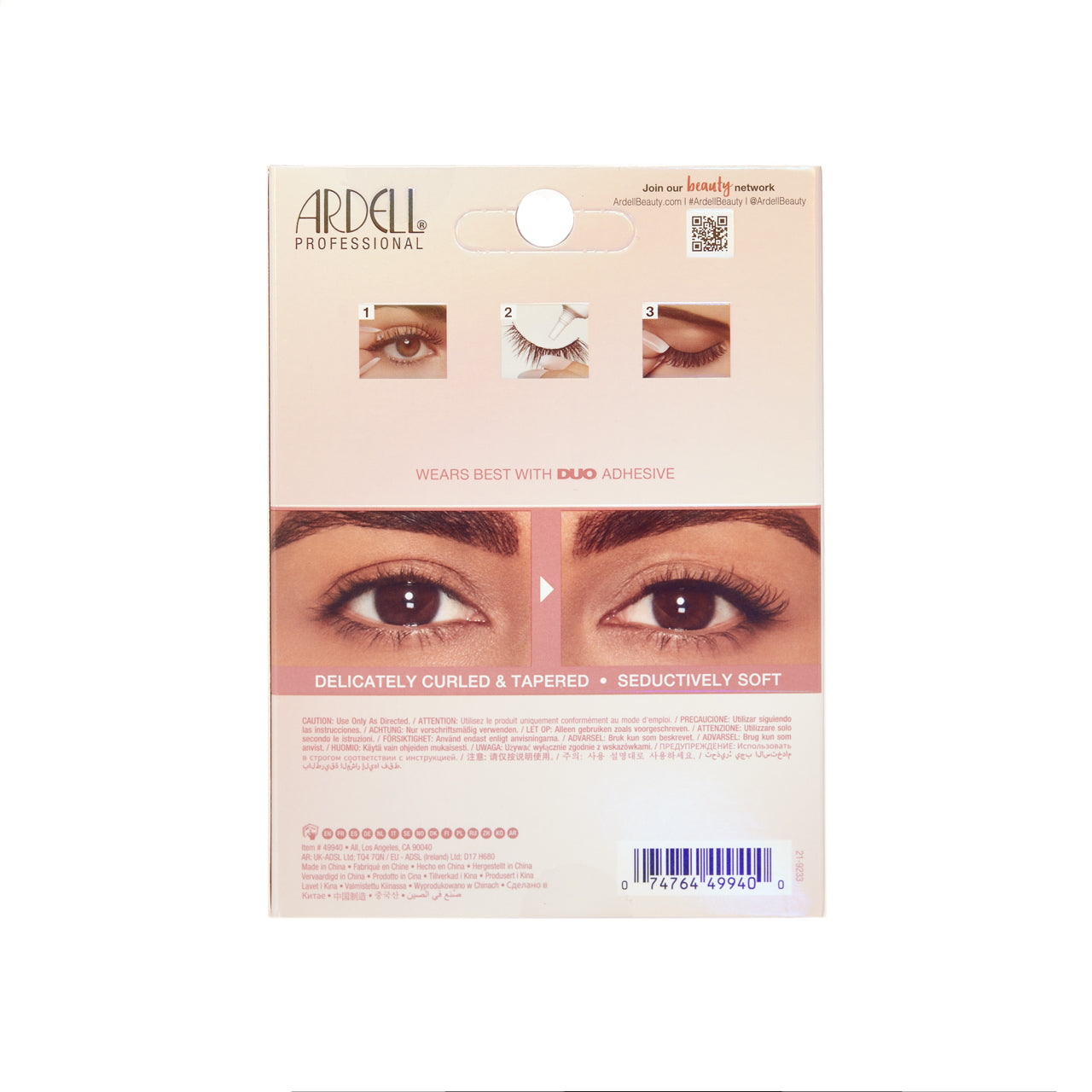 Naked Delicates Striplash 460 4 pack Back Package
