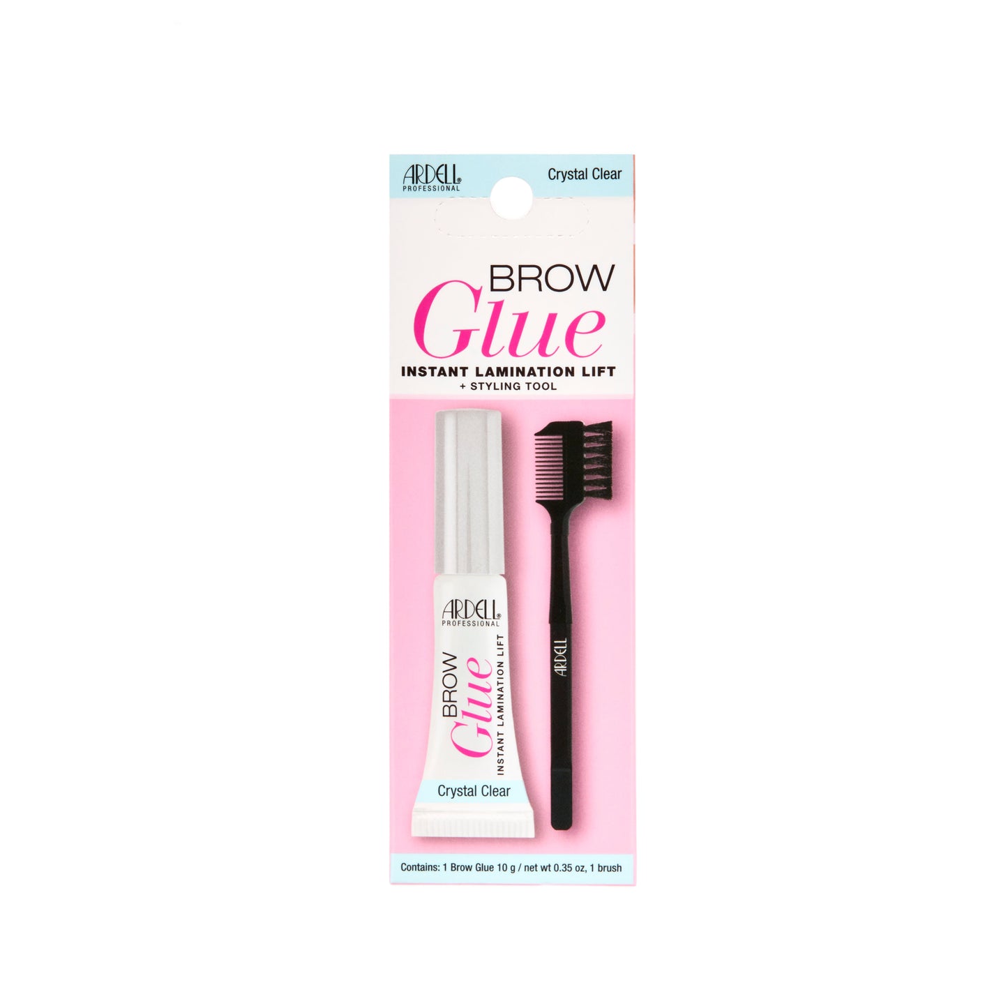 Brow Glue Crystal Clear Back