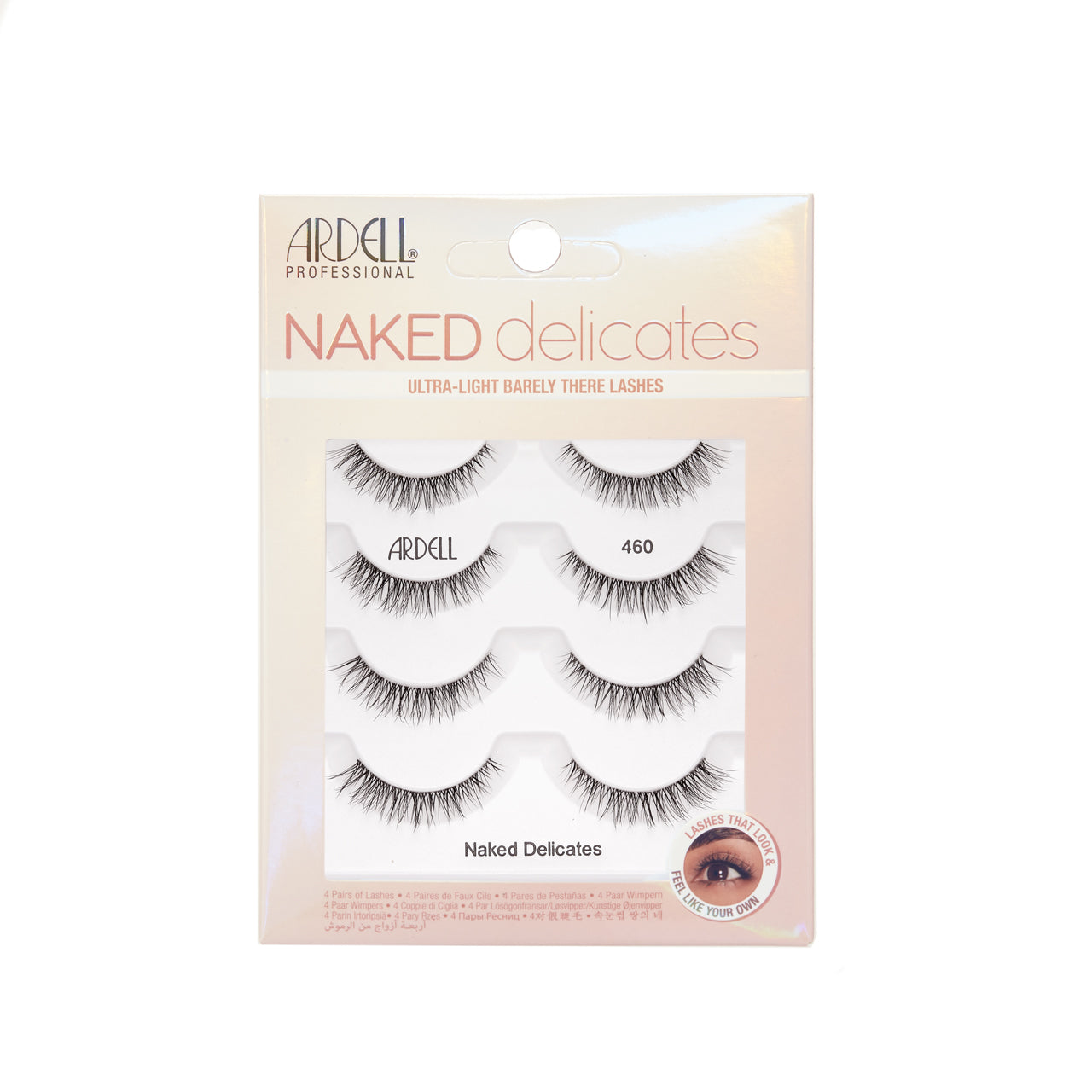 Naked Delicates Striplash 460 4 pack Front Package