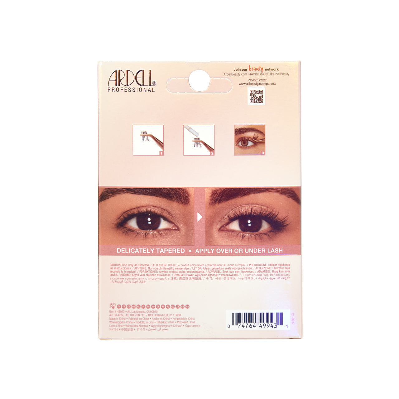 Naked Delicates Clusters 463 50 ct Back Package