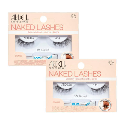 Two packages of Ardell Naked Lashes on a white background