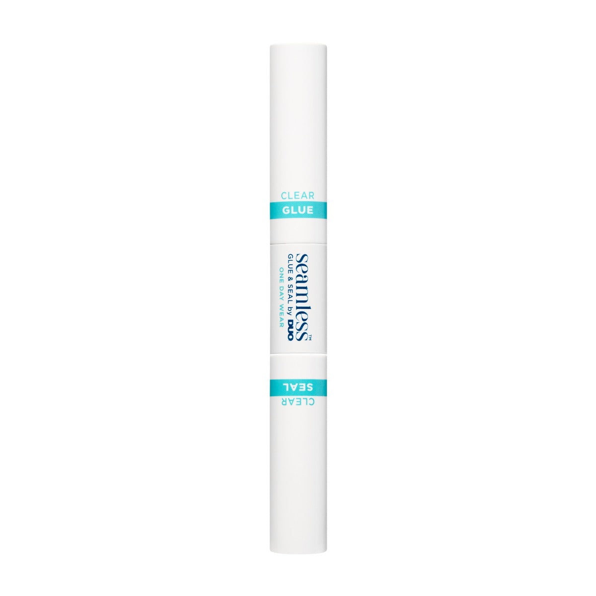 Seamless Underlash 1 Day Clear Glue & Seal container standing upright showing product markings