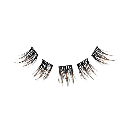 5 Seamless Underlash Extensions Balayage 32 ct underlash extensions laid from left to right to form profile