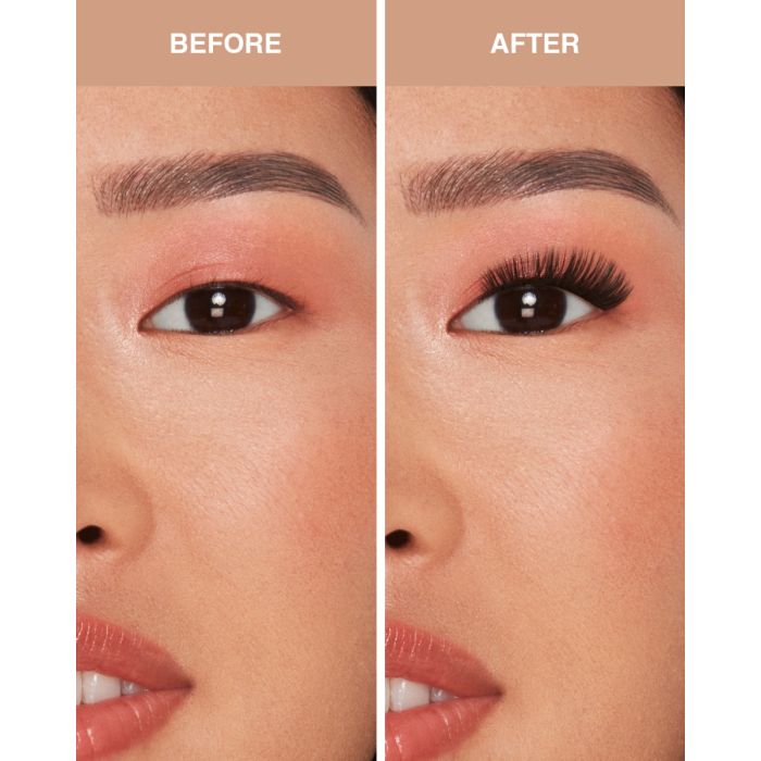 Ardell Doll Eye Extensions on monolid eyes for rounder, more dimensional lash results.