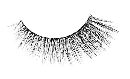 A close-up of Ardell's Faux Mink 811 showing its medium volume & Medium length style
